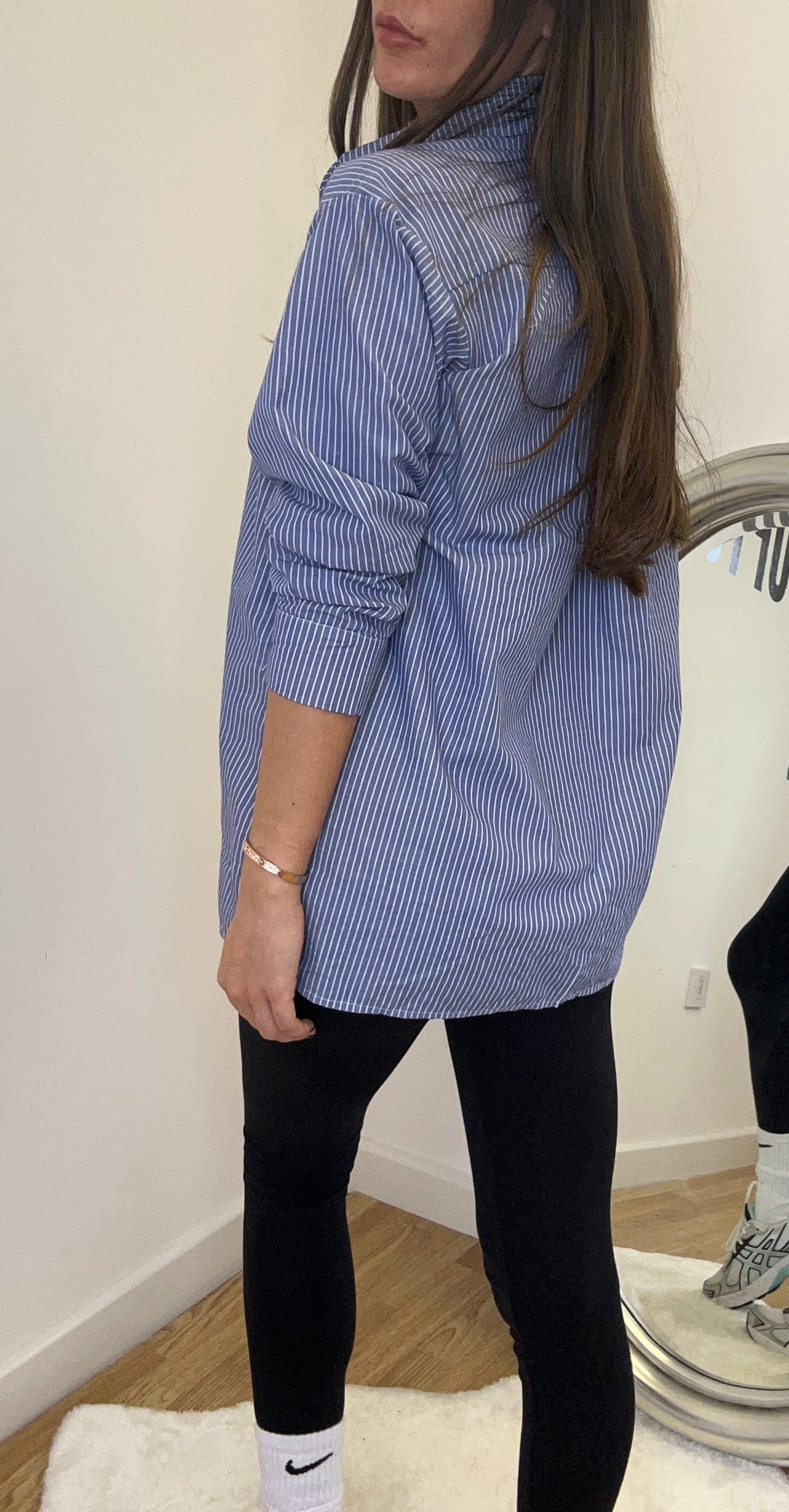 Blue/White Stripe Shirt