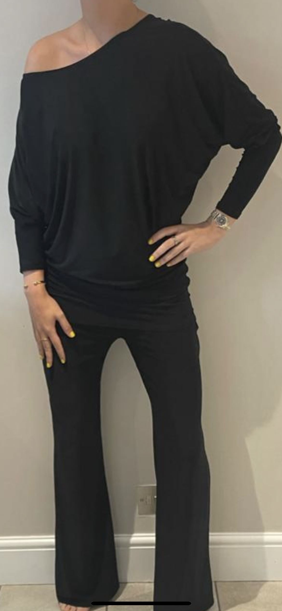Black Lounge Set
